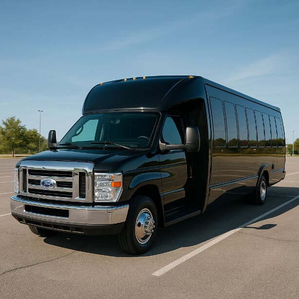 Charter Bus Rental Fishers 18 Passenger Minibus