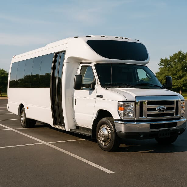 Charter Bus Rental Fishers 20 Passenger Minibus