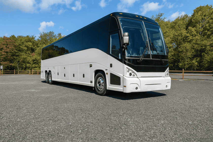 picture of Charter Bus Rental Fishers coach bus